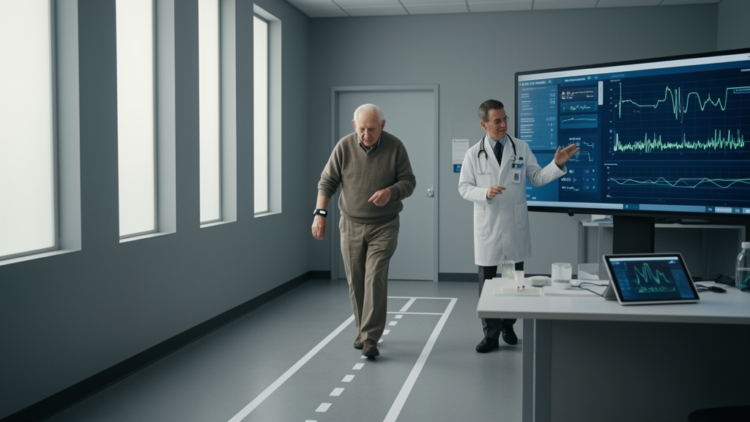 Digital mobility metrics track Parkinson decline but offer no sample-size edge