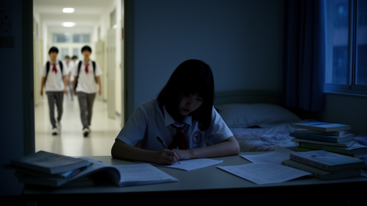 Shame over school performance linked to later self-harm risk thoughts in Chinese adolescents
