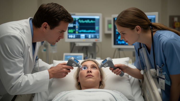 Pupil index disagreement in brain-injured patients traced to scale and sedation