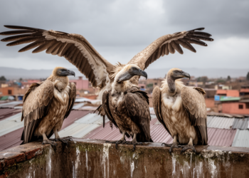 Four threatened vulture species persist in Ethiopian city, wet season counts surge