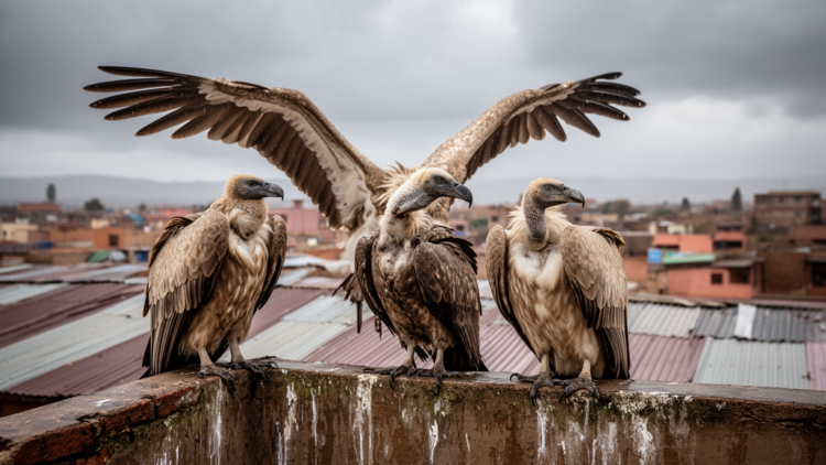 Four threatened vulture species persist in Ethiopian city, wet season counts surge