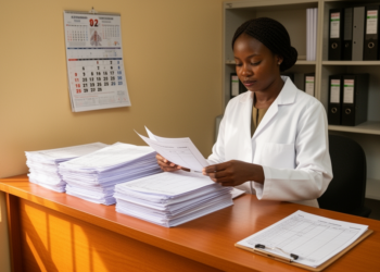 Audit finds incomplete radiology request forms in Nigerian private clinics improve after targeted feedback