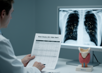 New nomogram predicts five-year progression risk in thyroid cancer with lung metastases