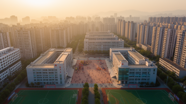 Bigger Chinese cities run fewer, larger schools without cutting teachers per student