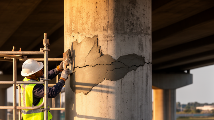 Ductile cement composite emerges as durable fix for aging bridges