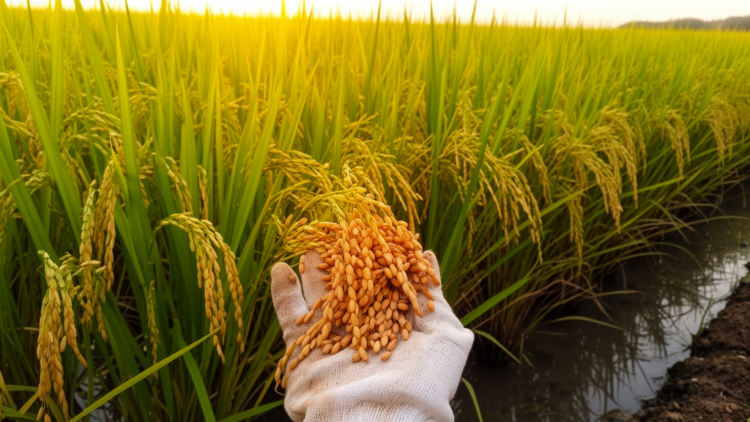 Foliar nitrogen and phosphorus boosts rice yield and grain quality in field trial