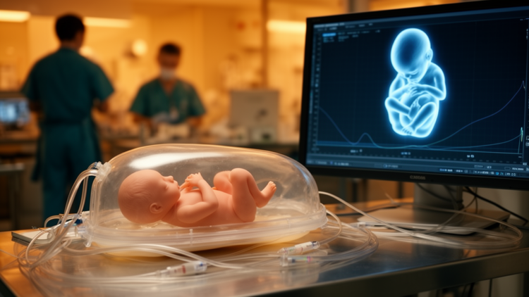 Artificial Womb Research Gets a Lifelike Fetal Manikin Wired to a Digital Twin