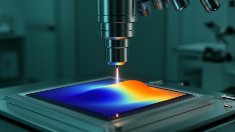 Electron microscope technique maps bandgaps at the nanometer scale