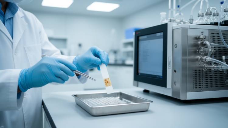 Used drug-checking test strips yield residual drug data via LC-MS/MS