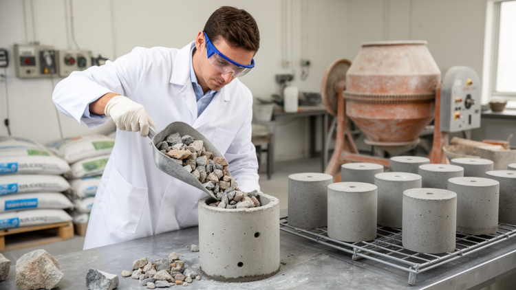 Waste Materials Can Replace Concrete's Coarse Aggregate, Review Finds, With Limits