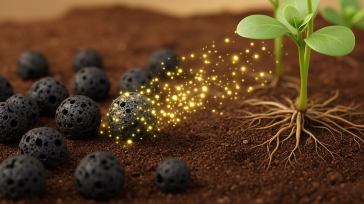 Medicine-residue biochar cuts soil cadmium and plant uptake in trials