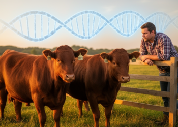 Same Breed Label, Different Genomes: Simulations Reveal Hidden Offspring Risk in Composite Cattle
