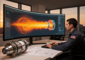 Hybrid rocket engine simulations reviewed as commercial spaceflight demand grows