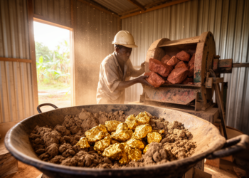 Hammer mills may be the wrong tool for coarse gold in Suriname's saprolite ores