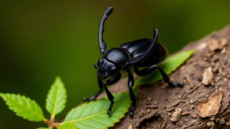 Stag Beetle Honey Trap Offers New Window on Forest Health