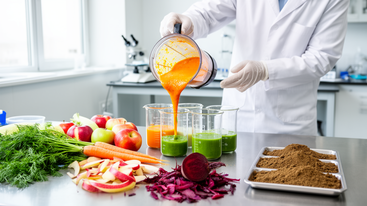 Turning Fruit and Vegetable Waste into Sustainable Food Ingredients