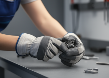 Glove Padding Layout Shapes Dexterity and Muscle Effort in Female Workers