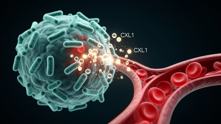 Blood CXCL1 tracks Salmonella colonization in tumors, study finds