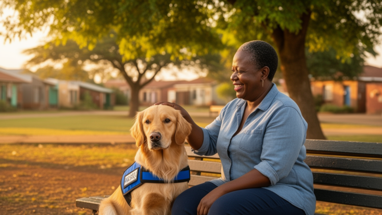 Psychiatric Service Dogs Ease Loneliness in South African Adults With Mental Illness