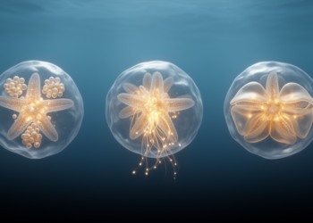 Sea star larvae build the same organ in three different ways, study finds