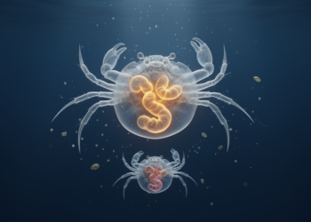 Crab Larvae Digestive Systems Traced From Zoea to Juvenile in New Study
