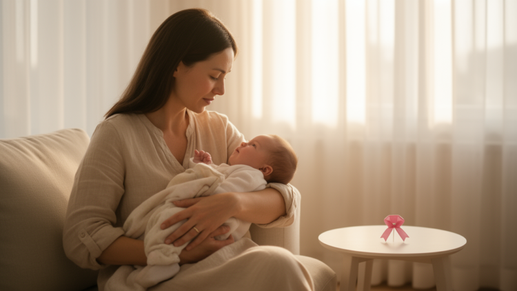 Early first birth may offset breast cancer risk tied to early periods in UK Biobank study