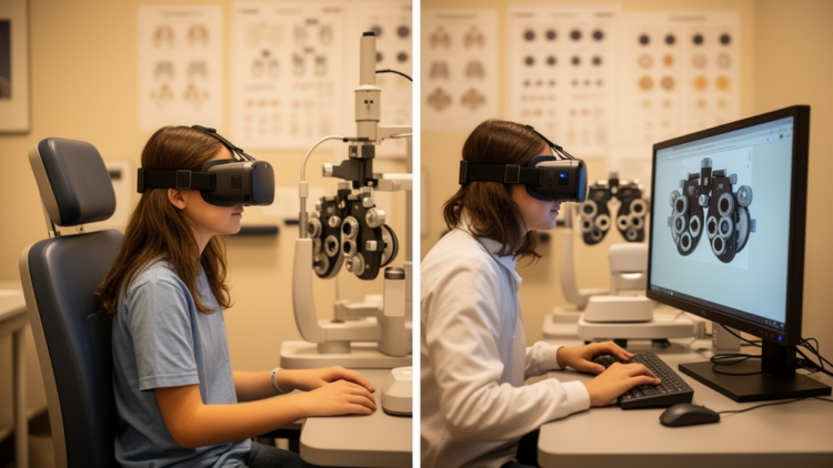 VR proves more fun but less practical than desktop simulation in orthoptics training