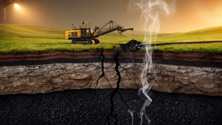 Coal Mining Can Crack Seals Above Uranium Ore and Let Radon Leak Through