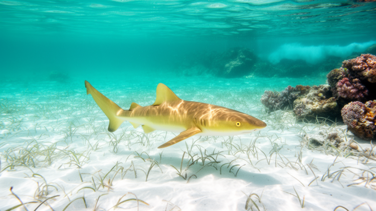 Shallow waters around Dongsha Island sustain a juvenile lemon shark nursery