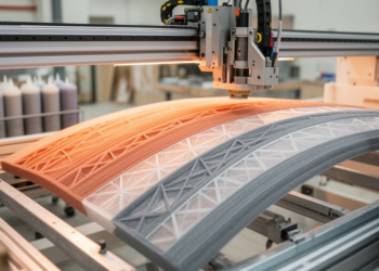 Voxel 3D printing turns simulation data into a multi-material building facade