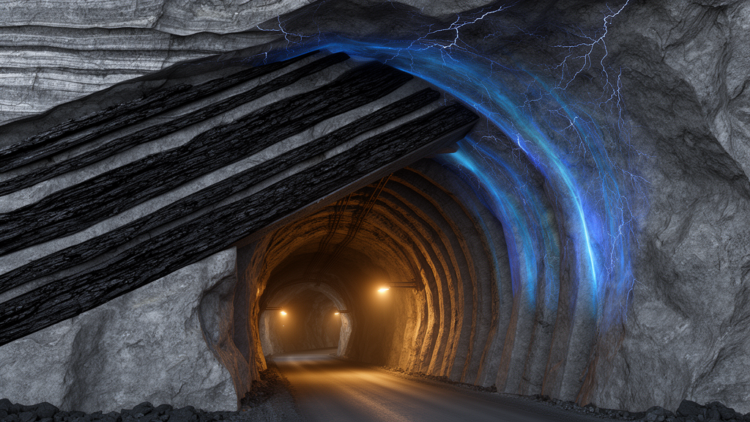 Simulations reveal how dipping coal seams and pore pressure swings shape roadway damage