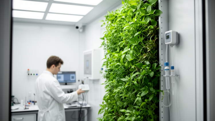 Active Green Walls Strip Formaldehyde from Indoor Air in Lab and Simulation Tests