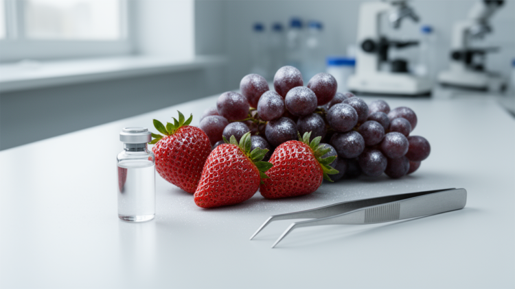 Silver Nanoparticles Paired with Antifungal Peptides Show Promise for Fruit Preservation