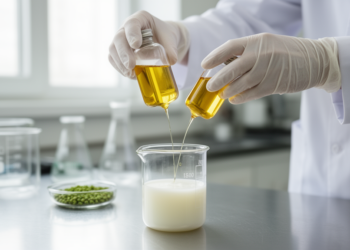 Castor and Tea Seed Oils Yield Liquid Bio-Based Chain Extenders for Waterborne Polyurethane