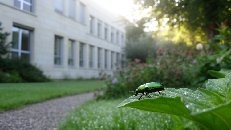 Asian Beetle Quietly Colonises a Basel Psychiatric Clinic Garden