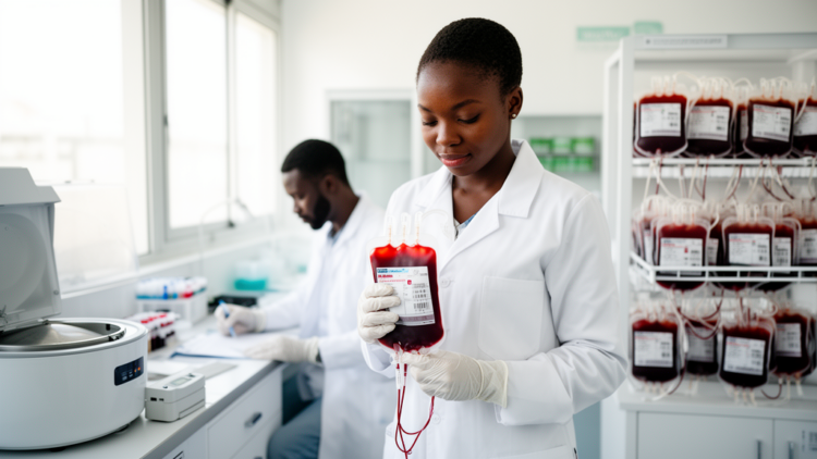 Mapping the clock: how long blood production really takes in an African blood service
