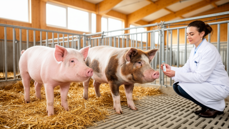 Breed and Housing System Shape Gut Genes and Microbes in Pigs