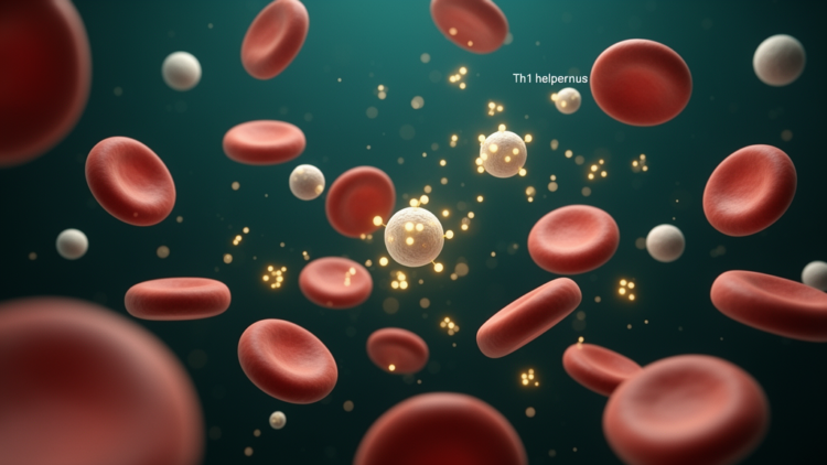 Lower Th1 cell counts and raised cytokines mark blood involvement in Sjögren's syndrome