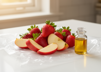 Clove Oil Loaded in Modified Zirconium MOF Extends Fruit Shelf Life in Starch Films