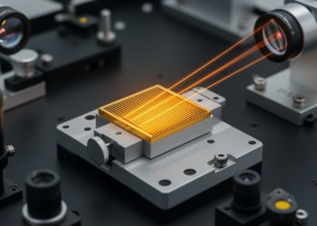 Gold-Coated Grating Delivers 91.4 Percent Efficiency for Pulse Compression