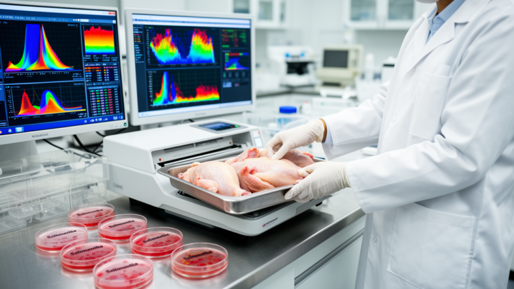 Simulated poultry antibiotic residue data test a machine-learning pipeline for Salmonella resistance analysis