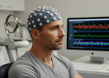 QEEG-Guided Low-Intensity Magnetic Stimulation Shows Preliminary Brain and Cognitive Changes in One Athlete With Chronic Traumatic Brain Injury