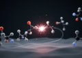 Neighboring molecules steer where radicals sit and how far they roam