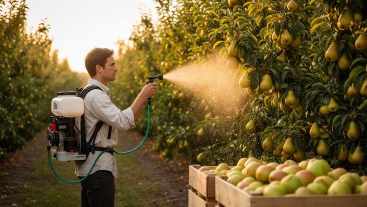 Foliar GABA boosts yield and quality of Le Conte pear in two-season field trial