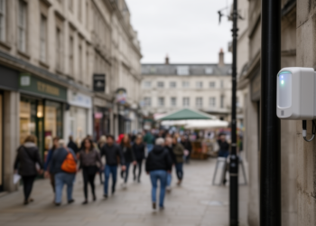 Calibrated WiFi sensors reveal true pedestrian flows in UK town centre