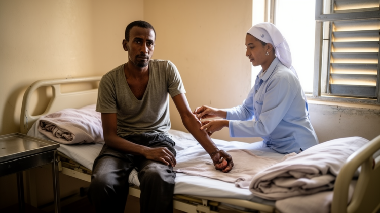 Delayed surgery leaves lasting nerve damage in Tigray war wounded