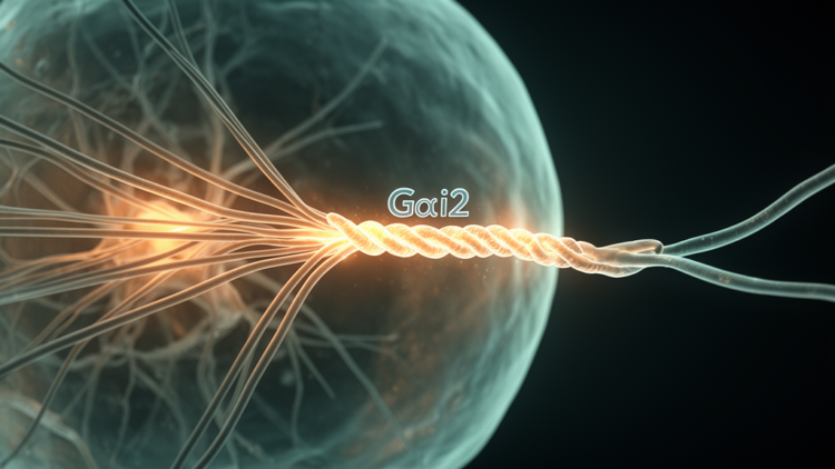 Gαi2 couples neurofilaments to microtubules to stabilise nascent axons in chick spinal cord