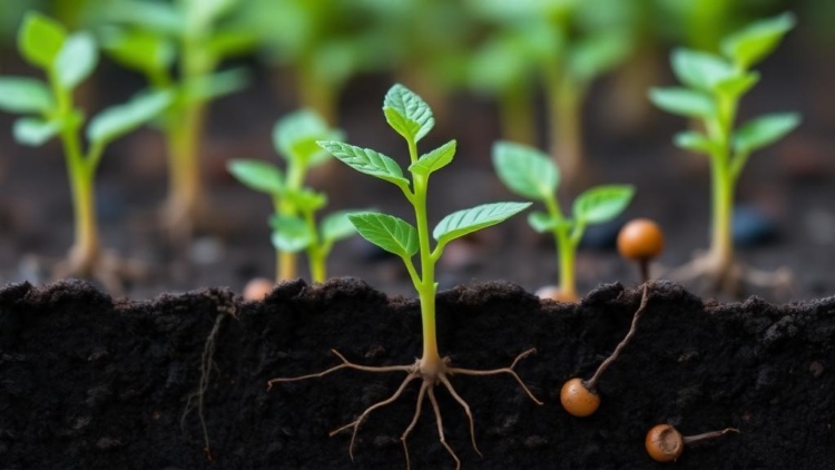 Nano-enabled biostimulants could rewire root exudates and soil microbes