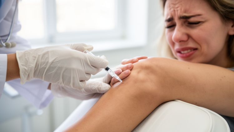 Joint injections hurt moderately, and patient traits shape how much, study finds