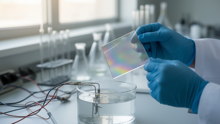 Room-Temperature Electrodeposition Yields Aluminium-Modified Bismuth Oxide Films for Transparent Electronics